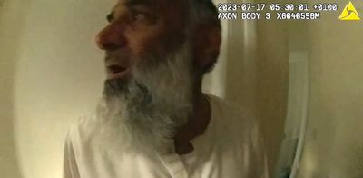 Watch: Moment hate preacher Anjem Choudary’s home is raided by anti-terror police