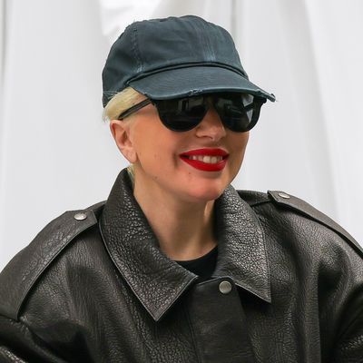 Lady Gaga Takes On the Dad Hat Trend in Paris