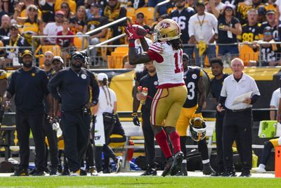 49ers WR Brandon Aiyuk reports to camp; could a trade still happen?