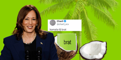 ‘Kamala IS brat’: how the power of pop music has influenced 60 years of US elections
