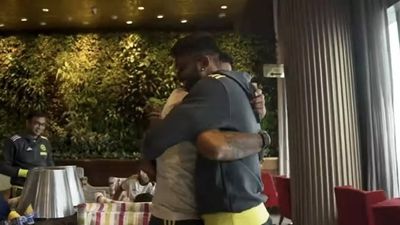 Watch: The Suryakumar-Hardik hug ensures 'all is well' after the T20I captaincy debate