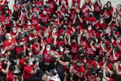 Protests Erupt In DC Over Netanyahu Visit And Hostage Crisis