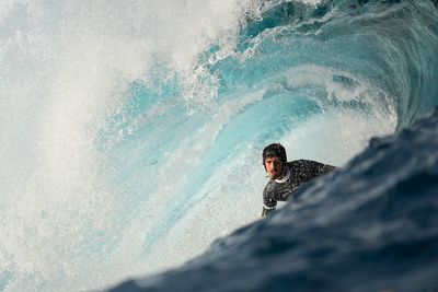 Surfers, staff and locals make final preparations in Tahiti before the Paris Olympics begin