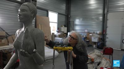 Paris 2024: American artist Alison Saar's Olympic sculpture (3/5)