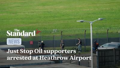 Ten Just Stop Oil protesters appear in court charged with conspiring to disrupt Heathrow Airport