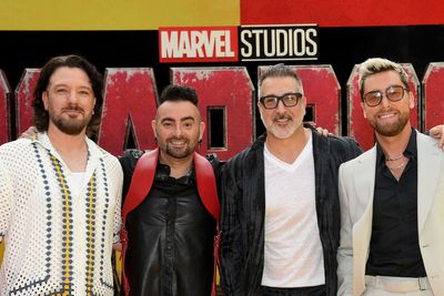NSYNC star addresses Justin Timberlake absence at Deadpool & Wolverine premiere