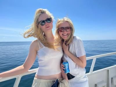 Dakota Fanning Stuns In Chic Cruise Photoshoot