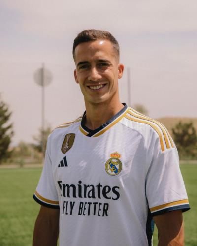 Lucas Vázquez Radiates Joy In White Jersey Photoshoot