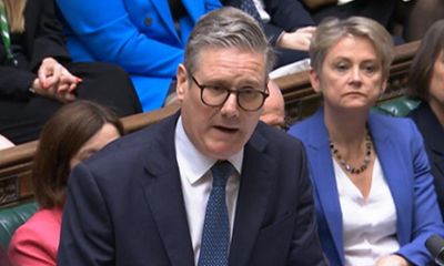 Starmer dodges questions on two-child benefit cap rebellion in first PMQs as PM