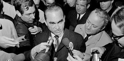 Can a brush with death change politicians? It did for notorious Alabama segregationist George Wallace