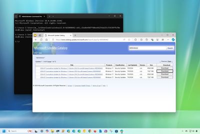 How to manually download and install cumulative updates on Windows 11 and 10