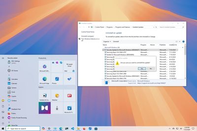 How to uninstall and reinstall updates on Windows 10