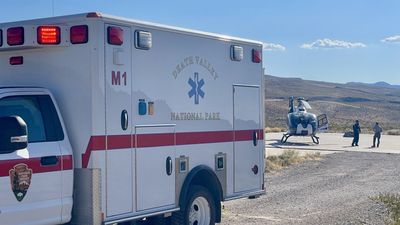 Man suffers full-thickness burns on his feet after losing his shoes in the dunes of Death Valley