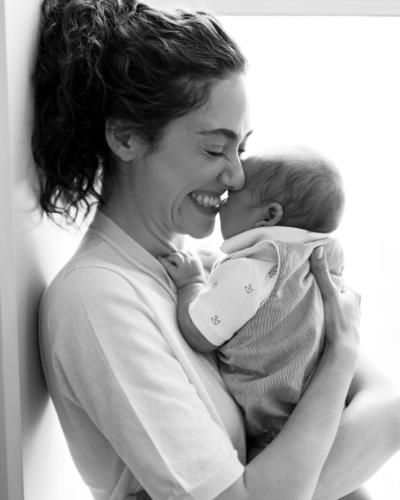 Emmy Rossum Shares Heartwarming Moment With Her Newborn Baby