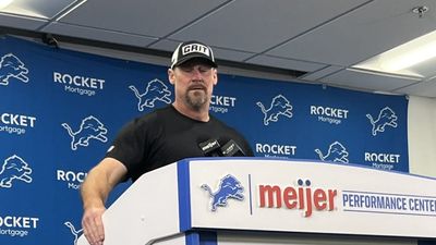 The Detroit Lions Have Created a Giant Podium for Dan Campbell to Stand Behind