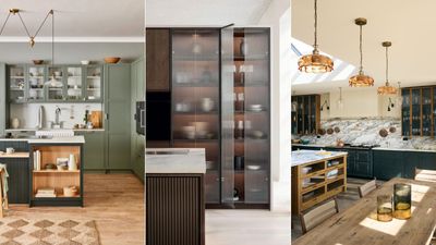 Are glass-fronted kitchen cabinets still on trend? Experts weigh in on whether this classic design is timeless or outdated