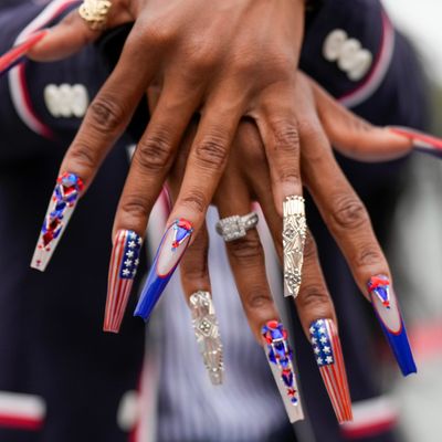 Athletes' Paris 2024 Olympics Nail Art Is for Manifesting Gold Medals