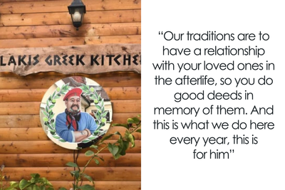 Dad Builds Greek Restaurant In His Backyard, It Becomes A Local Hotspot, Attracts Visitors Worldwide