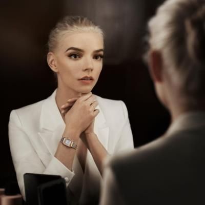 Anya Taylor-Joy Stuns In White Coat Photoshoot