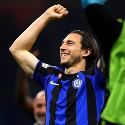 Matteo Darmian Exulting After Winning A Thrilling Football Match