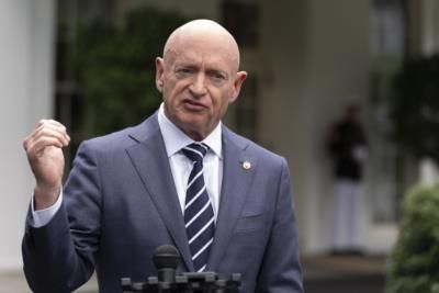 Sen. Mark Kelly Dodges Questions On Vice President Speculation