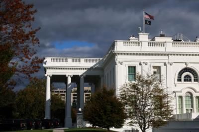 Protesters Gather Outside White House Ahead Of Netanyahu's Speech