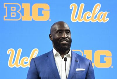 UCLA coach DeShaun Foster botches opening statement at Big Ten Media Day