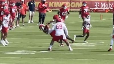 Travis Kelce Stood Up For Kadarius Toney After He Got Flattened in Training Camp