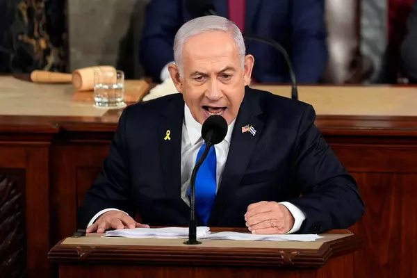 Netanyahu calls protesters ‘useful idiots’ as he vows ‘total victory’ over Hamas in speech to Congress