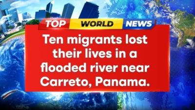 Ten Migrants Drown Crossing Darién Gap In Panama