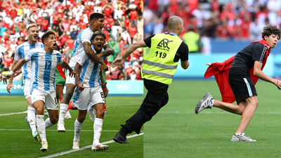 The Mens Argentina Vs Morocco Olympic Football Match Was An Absolute Shambles