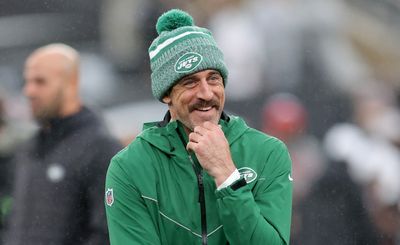 Aaron Rodgers gave an oddly specific parameter for how good the Jets will be this year