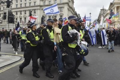 Protesters Arrested After Flag Burning And Property Destruction In DC