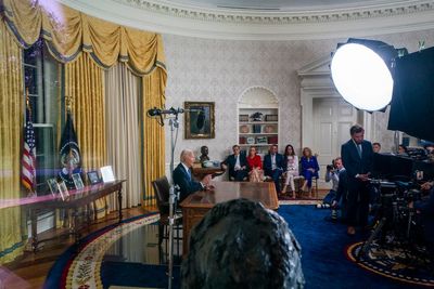 Joe Biden cements his legacy as a family man after leaving presidential race with tribute in Oval Office speech