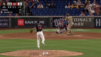Nationals Broadcast Baffled by 33-MPH Pitch From Utilityman Ildemaro Vargas