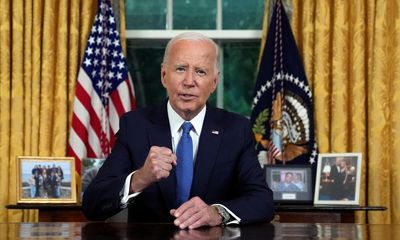 Read a transcript of Biden’s speech on dropping out of the presidential race