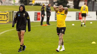 Richmond happy to welcome back sidelined star Martin