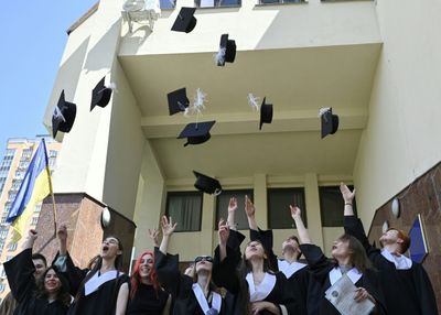 War, Uncertainty Push Proud Ukraine Graduates To 'Live Now'