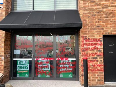 NSW Greens office targeted with Islamophobic and white supremacist graffiti