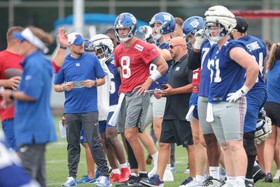 Giants’ offense sluggish in first training camp practice