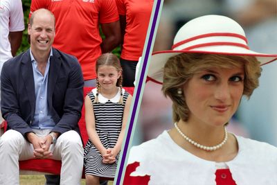Princess Charlotte’s name fulfilled Prince William’s final promise to his mum Princess Diana, royal expert reveals