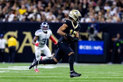 Chris Olave’s 45-yard reception is the Saints Play of the Day