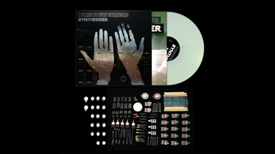 A Place To Bury Strangers release vinyl album with packaging that you can build a synthesizer with