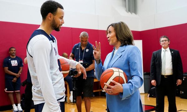 Steph Curry praises Kamala Harris and hopes US Olympic team can unite divided country