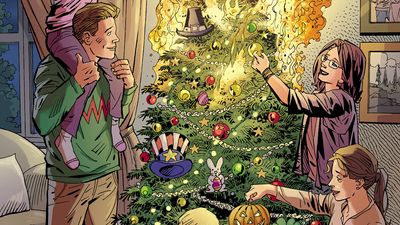 My Chemical Romance bassist Mikey Way wishes it could be Christmas everyday with a new "bizarre feel-good" festive comic inspired by classic '80s comedy The 'Burbs