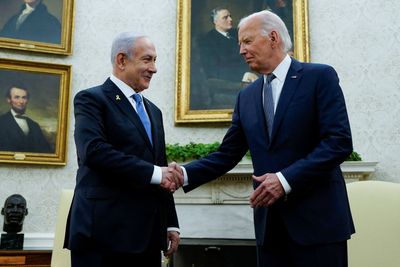 Biden hosts Israel’s Netanyahu at White House amid Gaza war protests