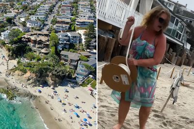 People Stunned By “Karen’s” Treatment Of Family On Public Beach Outside Her Home