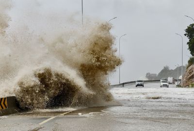 Typhoon Gaemi hits Chinese seaboard as authorities warn of flash floods