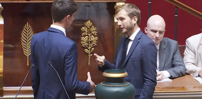 Why a French MP played rock, paper, scissors in parliament – and what it teaches us about resisting the far right