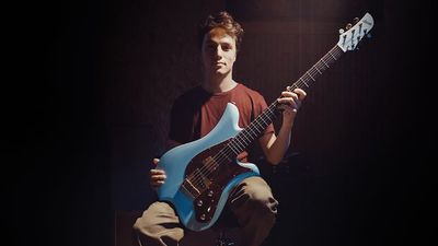 “I was inspired by one of my favorite players – you may recognize some of his signature licks”: Matteo Mancuso, one of the hottest guitar players on the planet right now, has written a virtuosic tribute track to Paul Gilbert… on baritone